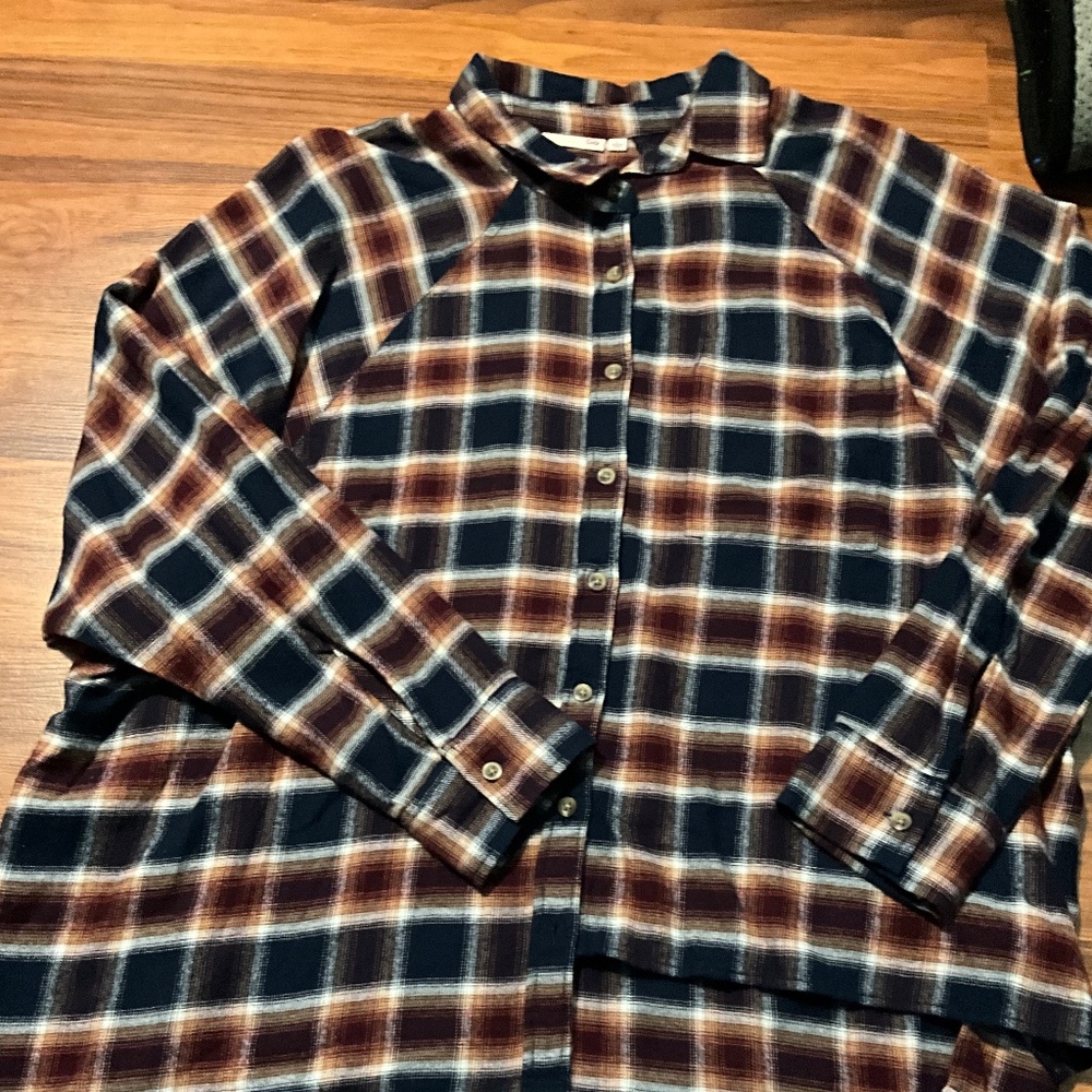 Juniors SO Oversized Flannel